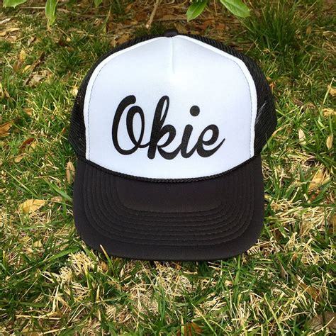 Okie two toned trucker hat | Trucker hat, Hats, Okie