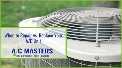 When to Repair vs. Replace Your A/C Unit - A/C Masters Heating & Air ...