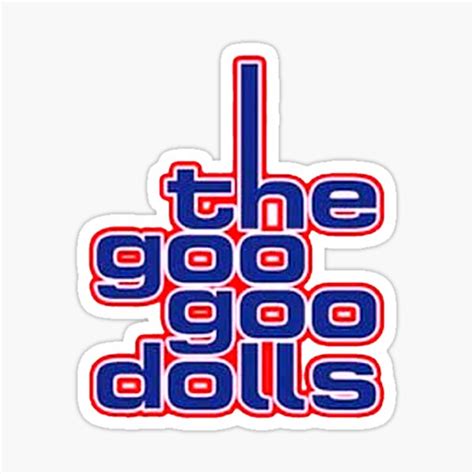 Goo Goo Dolls Logo Stickers | Redbubble