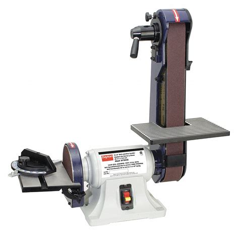 DAYTON Belt/Disc Sander, 1/3 HP, 120V - 6Y945|6Y945 - Grainger