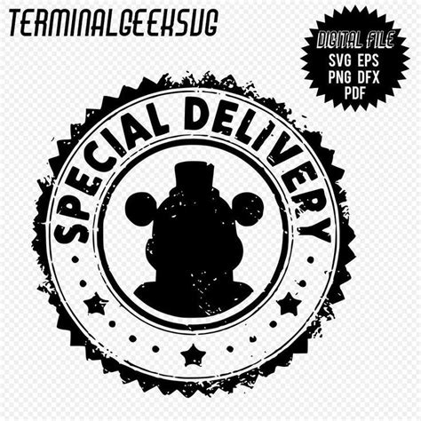 Five Nights at Freddy's Special Delivery Logo Svg Pdf Png Eps Dxf ...