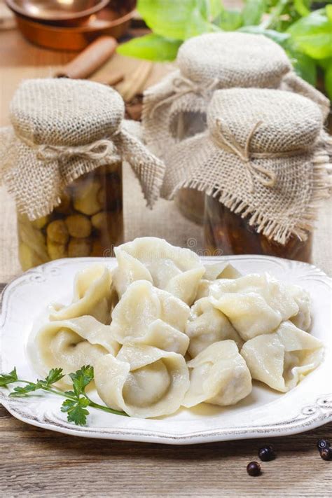 Traditional Polish Dumplings Stock Image - Image of cookbook, appetizer ...