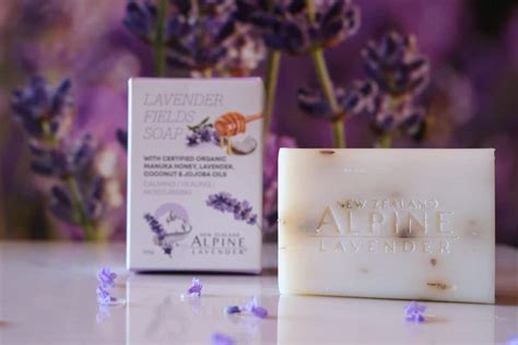 Lavender Fields Soap – Certified Organic – NZ Alpine Lavender