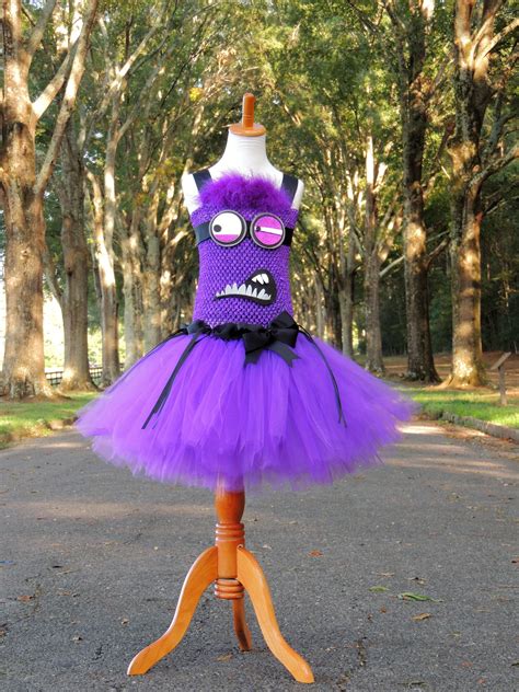 Evil / Purple Minion Inspired Girls / Child Costume - Etsy Polska