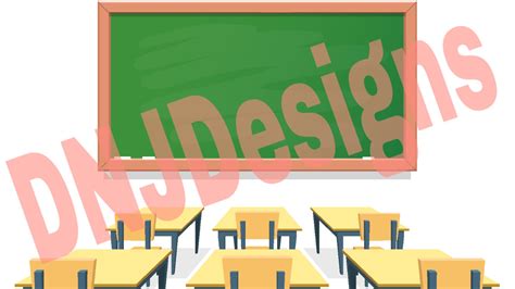 Empty Classroom Zoom Backgrounds, Teacher - Etsy