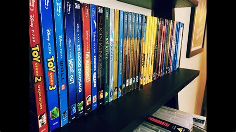 My Complete Disney/Pixar Blu Ray Collection - 2016 Update - YouTube