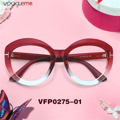 Exquisite Cat Eye Red Eyeglasses | Funky glasses, Red eyeglasses ...