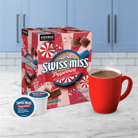 Swiss Miss Peppermint Hot Cocoa Pods | K-Cup® Pod Delivery