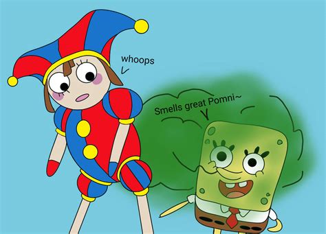 Pomni Farts on Spongebob by Skibidi-Rizz-Gyatt on DeviantArt