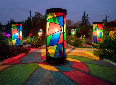 New Lightscape installations shine at the San Antonio Botanical Garden