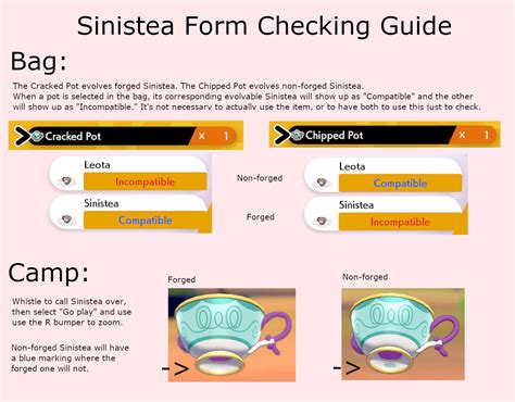 LF: Antique form Shiny Sinistea and Antique form Shiny Polteageist FT ...