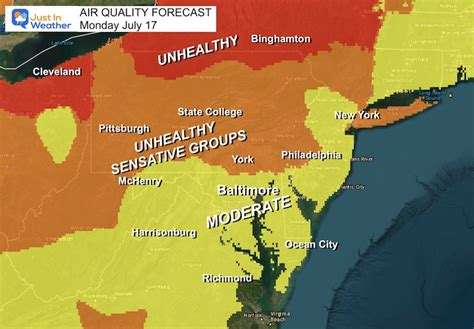 July 17 Weather: Wildfire Smoke Has Returned - Just In Weather