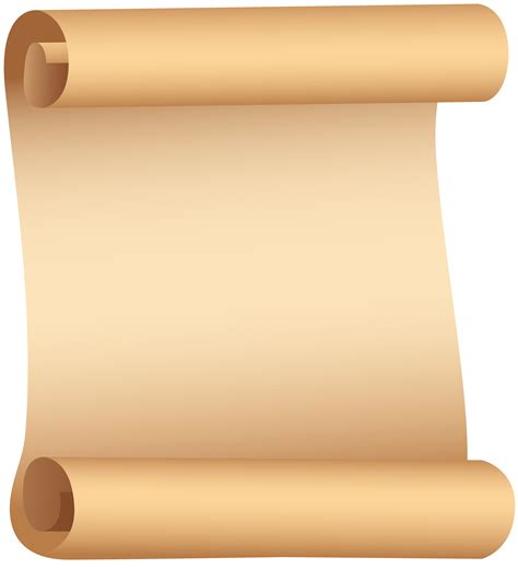 Paper Scroll PNG Clip Art | Gallery Yopriceville - High-Quality Free ...