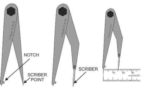 FIRM ODD-LEG CALIPERS (JENNY CALIPERS)