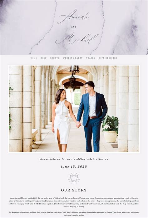 41+ Beautiful Wedding Website Examples for Your Inspiration