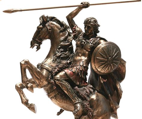 Alexander the Great on Horse Greek Macedonian King Warrior - Etsy UK