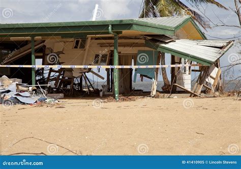 Hurricane Cyclone Damage stock image. Image of trees - 41410905