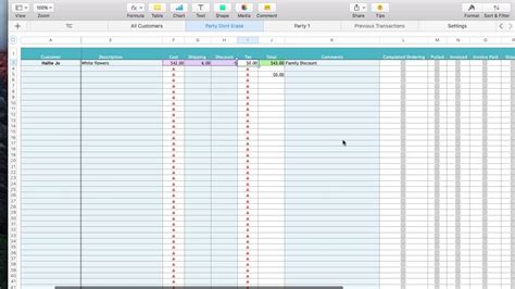 Numbers Spreadsheet Templates