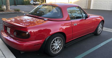 1991 Mazda Miata NA Manual Hardtop lots of service records and upgrades ...