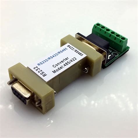 RS232 To RS422 RS485 connector Converter adapter-in Connectors from ...