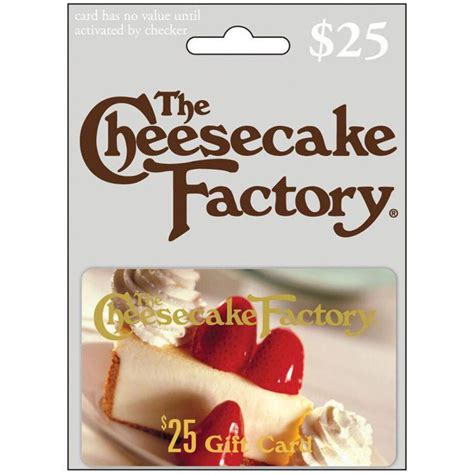 Cheesecake Factory $25 Gift Card - Walmart.com - Walmart.com