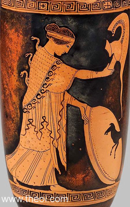 Athena - Ancient Greek Vase Painting