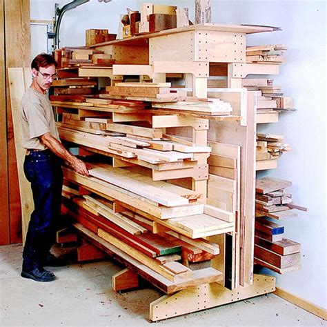 Modular Lumber Rack Woodworking Plan from WOOD Magazine | Lumber ...