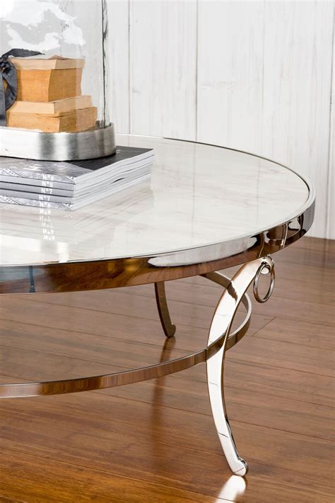 WHITE MARBLE COFFEE TABLE BRISBANE