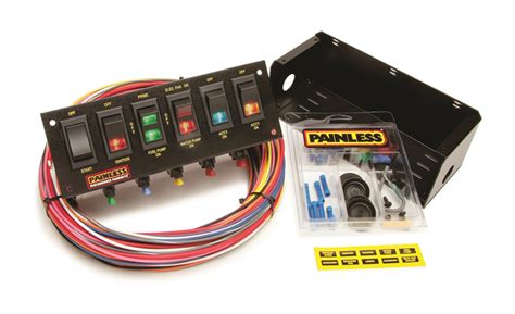 Painless Wiring 50302 Race Car 6 Switch Panel | Autoplicity