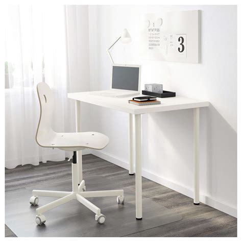 Buy Ikea Metal Legs Linnmon/Adils Office Desk (White) Online at ...