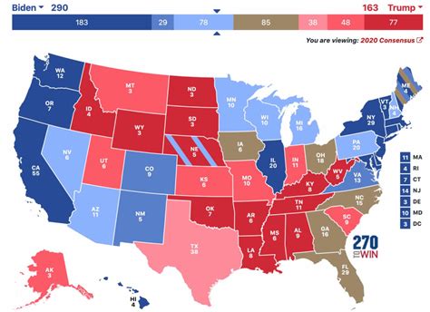 Interactive map allows you to predict 2020 Electoral College outcome - CBNC