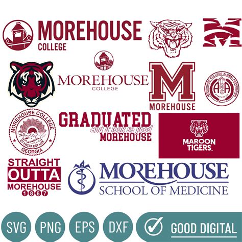 Morehouse Collegege Svg, HBCU Svg Collections, HBCU Svg, Foo - Inspire ...