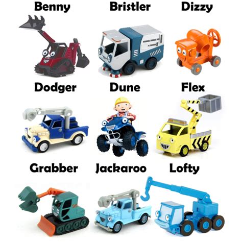 Brand New Die-Cast Bob the Builder Vehicles by Learning Curve, Hobbies ...