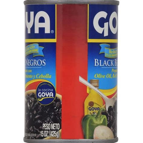 Goya Reduced Sodium Black Bean Soup (15 oz) from Tops Markets - Instacart