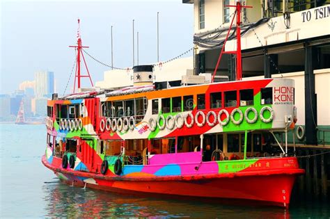 Hong kong star ferry editorial stock photo. Image of travel - 35451133