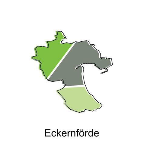 map of Eckernforde national borders, important cities, World map ...