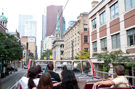 What it's like to tour Toronto on a sightseeing bus