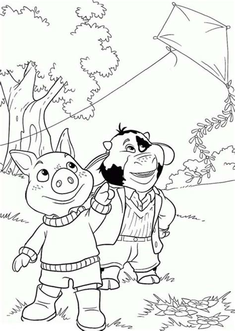 Piggly Wiggly Coloring Pages - Coloring Home