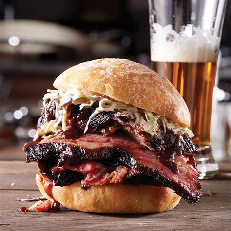 US Foods | Smoked Beer Brisket Sandwich