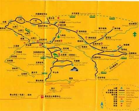 Huangshan Mountain Maps 2025: Updated and Downloadable