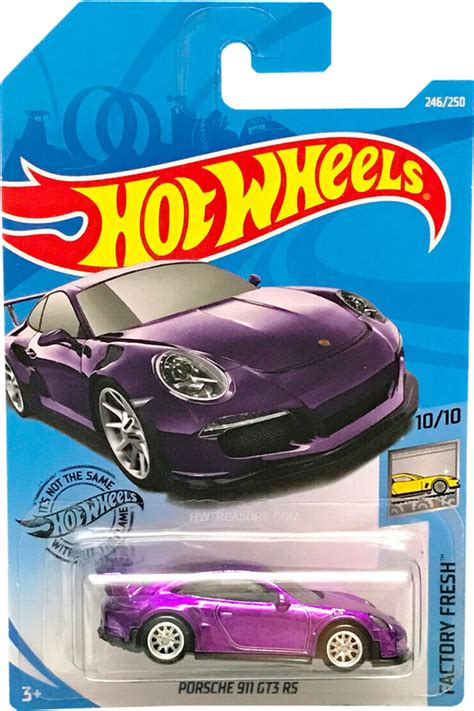 Porsche 911 GT3 RS Hot Wheels 2019 Super Treasure Hunt - HWtreasure.com