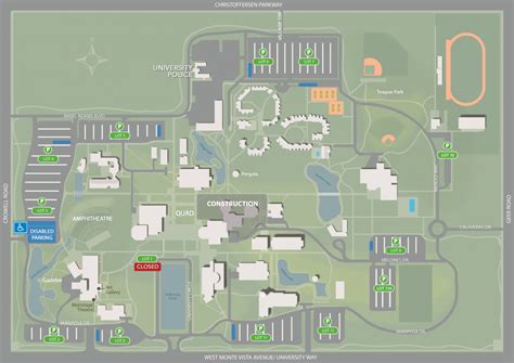 Csu Stanislaus Campus Map - World Map Gray