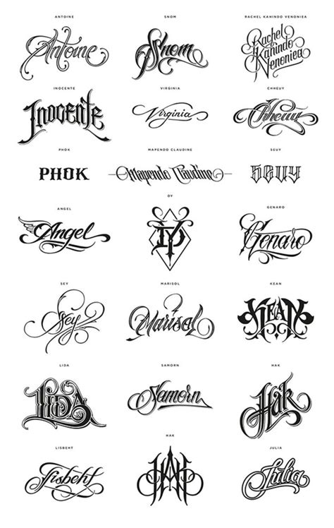 Tattoo Letter Designs For Men