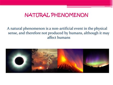 PPT - NATURAL PHENOMENON PowerPoint Presentation, free download - ID ...