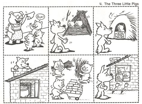 Three Little Pigs Story Printable - Printable Word Searches