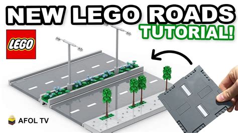 Custom Build with the New LEGO City Road Plates