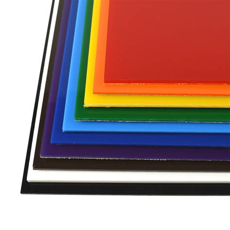 BuyPlastic 2793 Red Solid Colored Acrylic Plexiglass Sheet , Choose ...