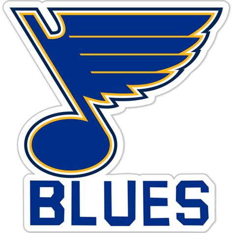 St. Louis Blues NHL Logo Sticker