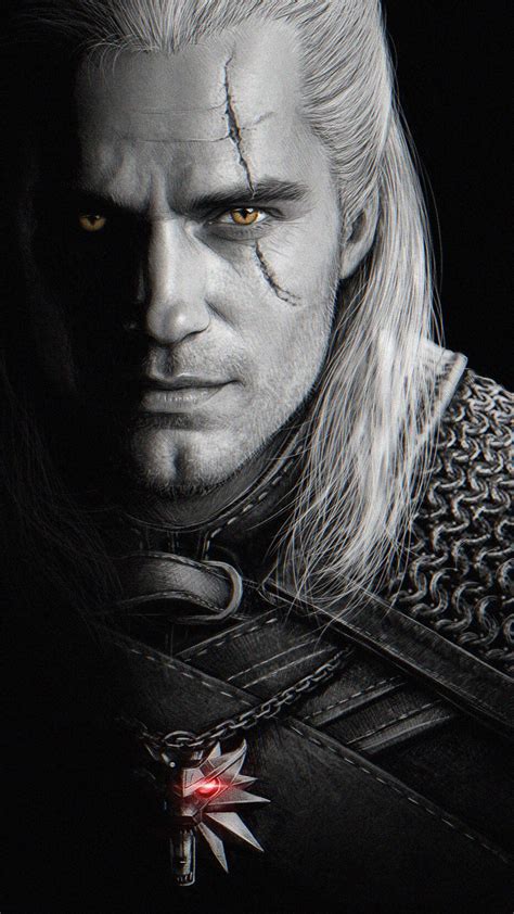 #325324 The Witcher, Sword, Geralt, Henry Cavill phone HD Wallpapers ...