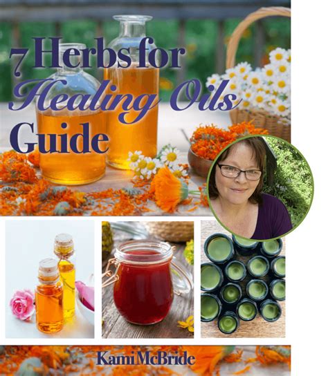 7 Herbs for Healing Oils